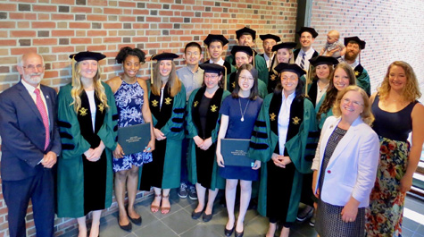 Under Wells' leadership as dean, VIMS' School of Marine Science has established 37 privately funded Graduate Fellowships, whose endowments will help defray educational expenses and thus continue to help attract top-notch students from around the world. Photo by (David Malmquist, VIMS)